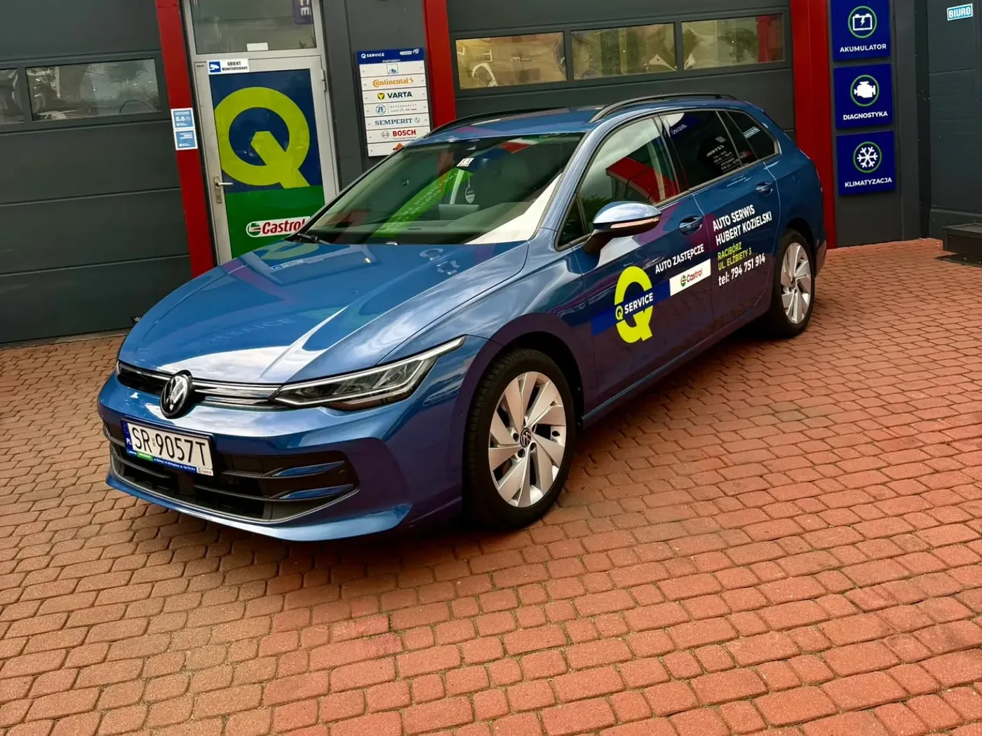 VW Golf VIII Variant, samochód zastępczy