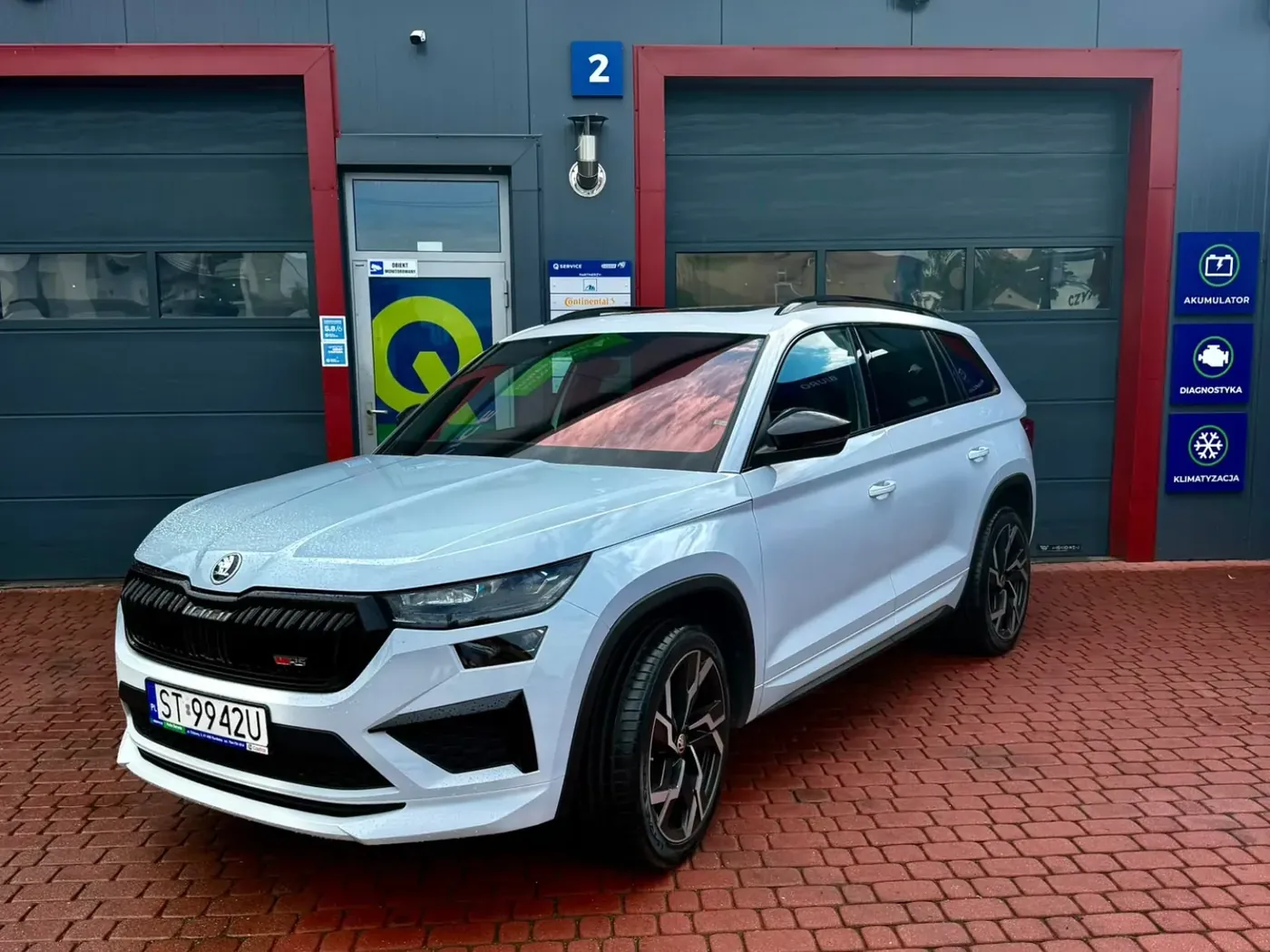 Škoda Kodiaq RS, samochód zastępczy